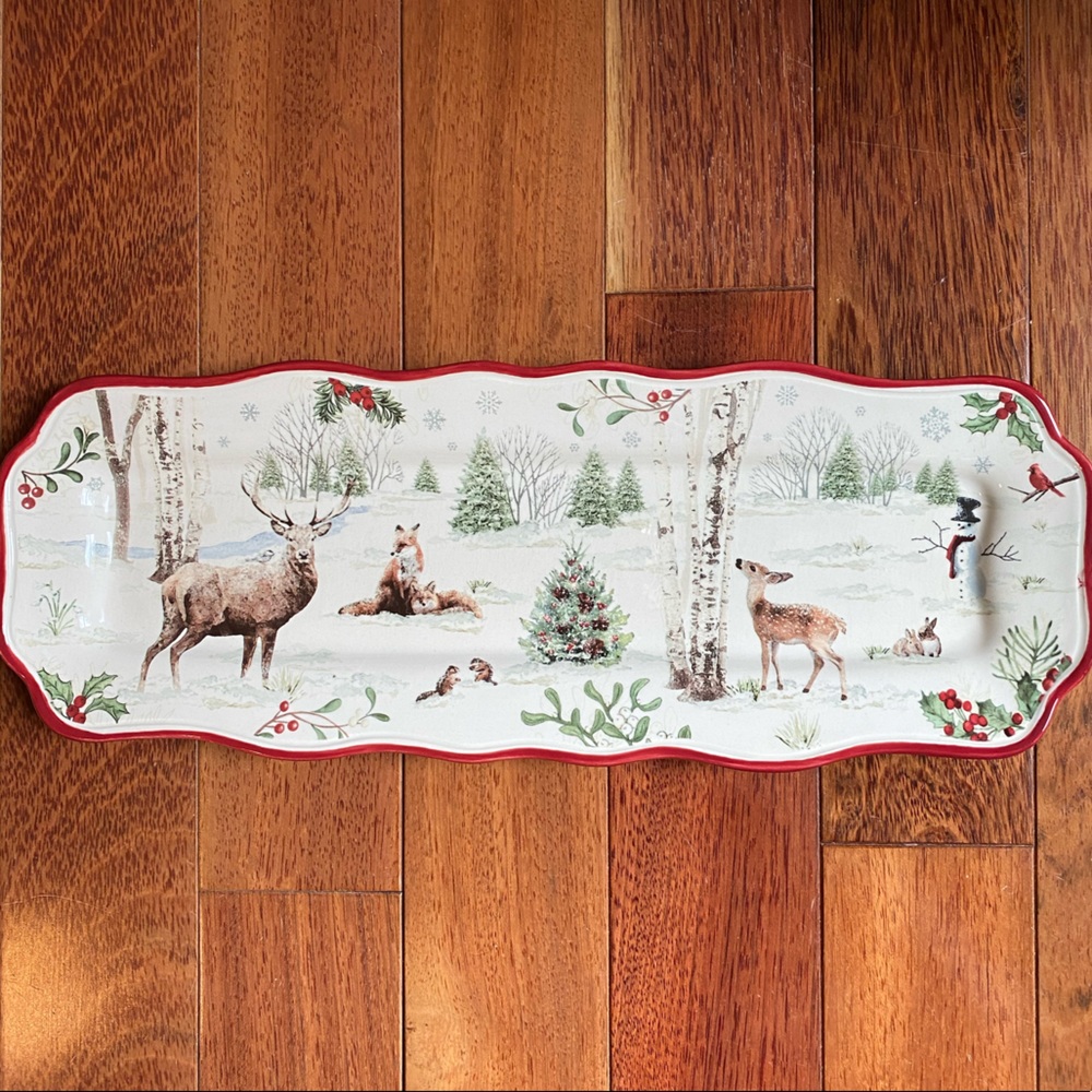 Better Homes and Gardens Christmas Platter